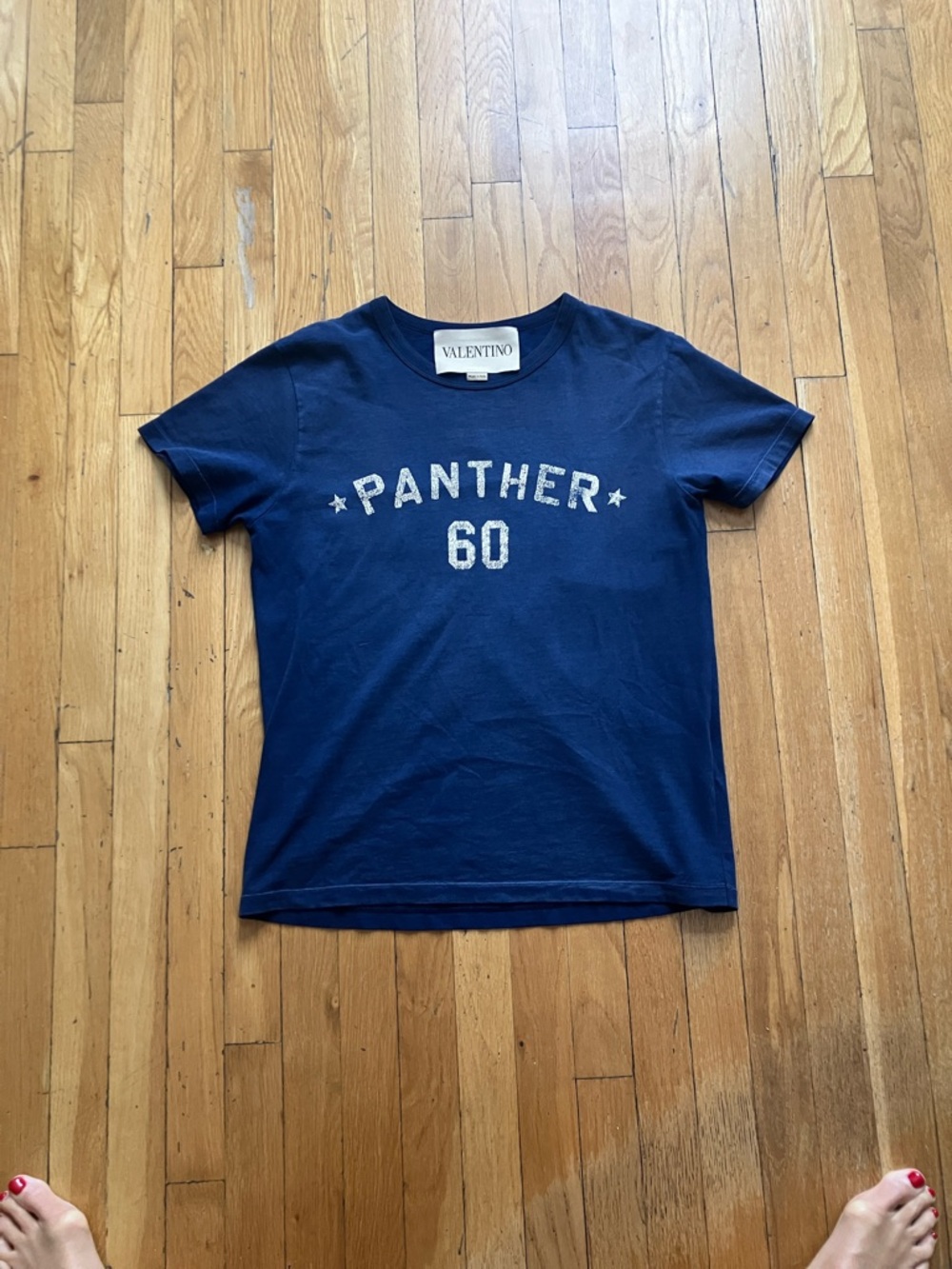 Mint Condition VALENTINO Logo Graphic T in Medium